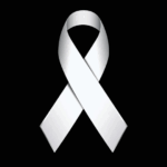 white ribbon