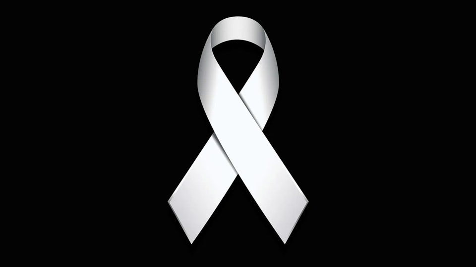 white ribbon